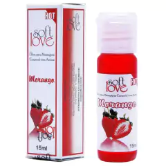 Gel beijável função Hot 15ml - Soft Love - MORANGO na internet