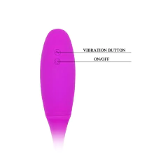 Vibrador Duplo Flexível com 7 Modos de Vibração - PRETTY LOVE SNAKY VIBE - Mais Prazer