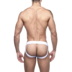 Cueca Jockstrap estilo arrastão branca. - comprar online