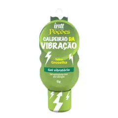 Vibrador Líquido em Gel CALDEIRÃO DA VIBRAÇÃO Sabor Groselha - Frasnaga 15g - comprar online