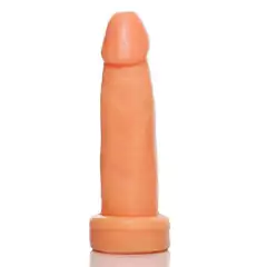Pênis Realista flexível 6 - 14,5 x 4 cm na cor bege - comprar online