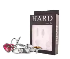 Anal Kit - HARD - Plug com 4 bases diferentes tamanho médio Cromado - comprar online