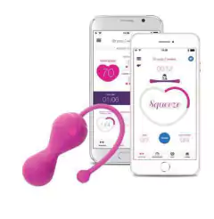 LOVELIFE KRUSH para pompoar e medidor de força recarregável controlado por app gratuíto