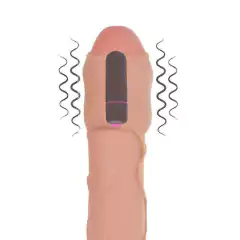 X-Tender - Glande Encoberta - 7,5 cm - XTRA THICK VIBRATING TRANSFORMER Love Toy na internet