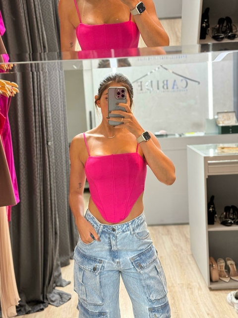 Cropped Corset Gizelli