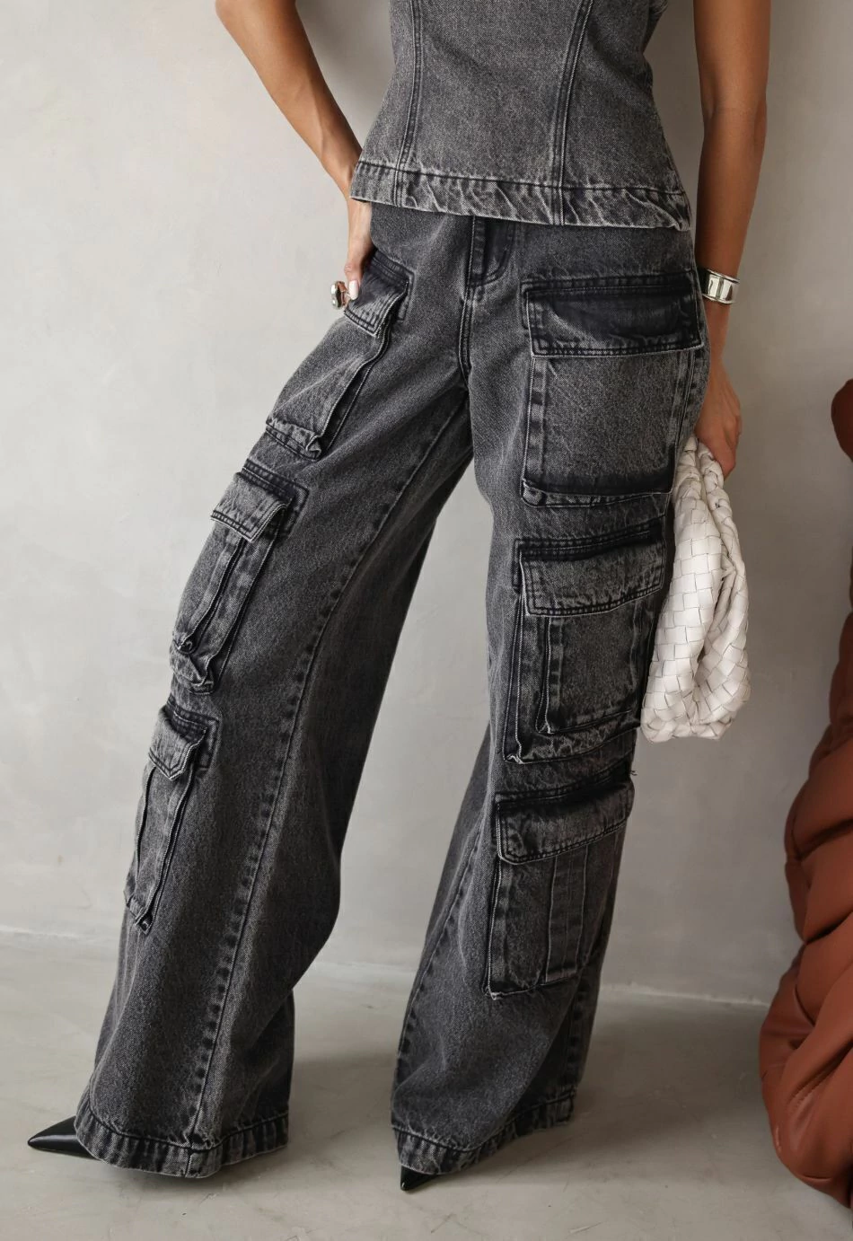 Calça Cargo Brave Black