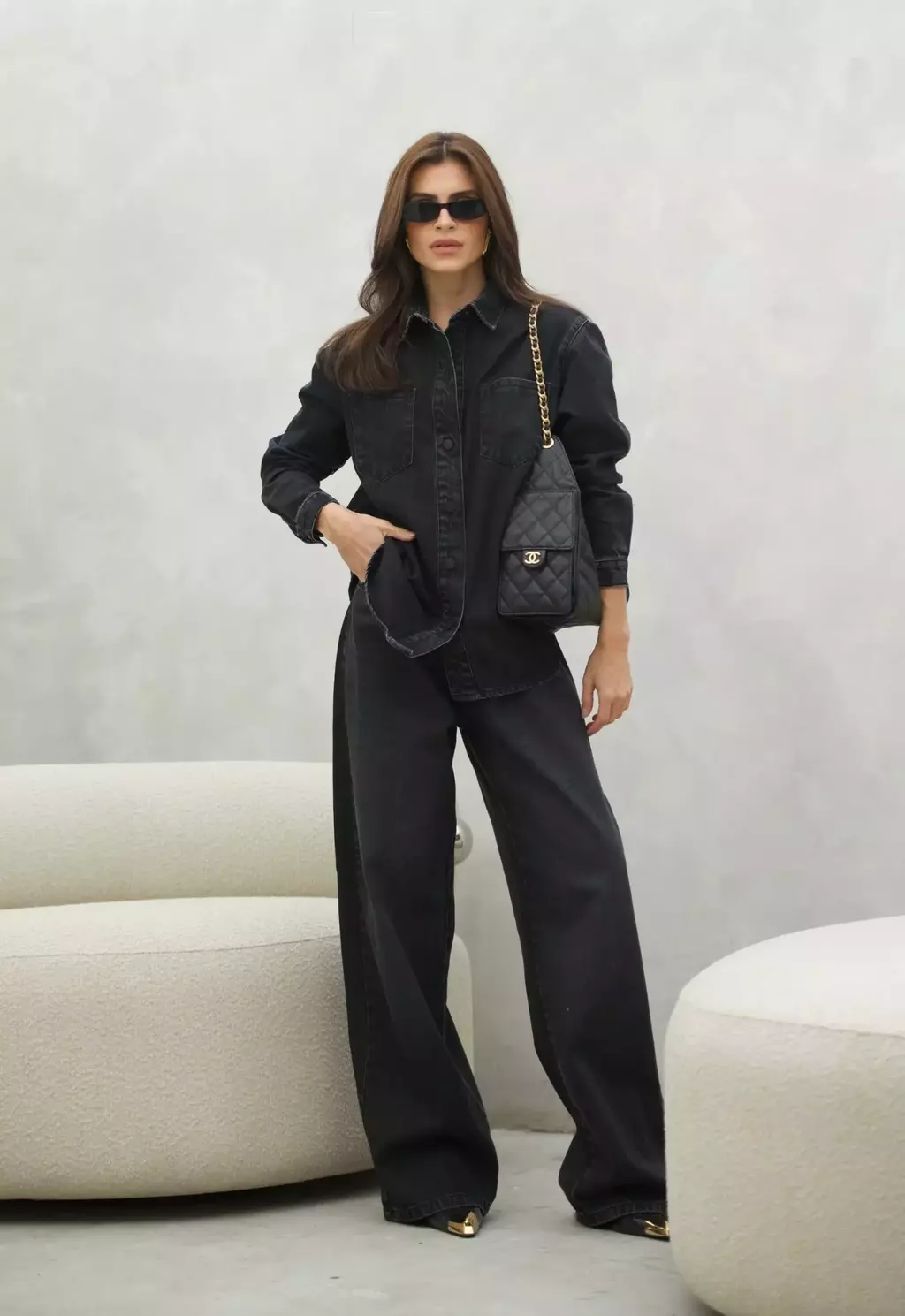 Calça New Baggy Black
