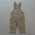 Jardinero de gabardina beige