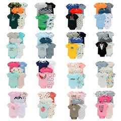 Kit body infantil manga curta - 5 unidades na internet