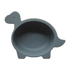 Tigela alimentação infantil dinossauro em silicone