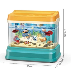 Brinquedo infantil aquário, pesca magnética - loja online