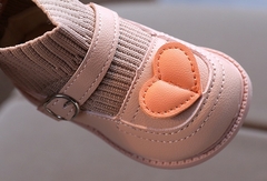 Imagem do Sapato menina meia cano médio velcro