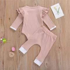 Conjunto infantil bebê body manga longa e calça - loja online