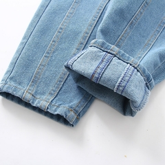 Calça jeans infantil botões - loretakidsstore