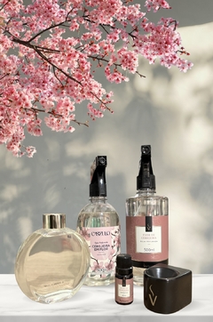AGUA PERF. VIA AROMA 500ML CLASSICA FLOR DE CEREJEIRA na internet