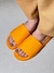 SLIDE BOTTEGA VENETA LARANJA