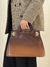 BOLSA FERRAGAMO TOP HANDLE BROWN - loja online