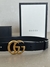 CINTO GUCCI PRETO GG DOURADA - comprar online