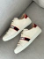 TÊNIS GUCCI ACE STRIPE BRANCO - Gringa Vende