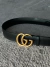CINTO GUCCI GG DOURADO LARGE - comprar online