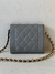 WALLET CHANEL CINZA - Gringa Vende