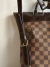 MOCHILA LV DAMIER EBENE SOHO