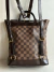 MOCHILA LV DAMIER EBENE SOHO - Gringa Vende