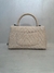 BOLSA CHANEL CHEVRON HANDLE MÉDIA OFF WHITE - loja online