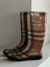 BOTA BURBERRY CHECK RUBBER