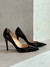 SCARPIN LOUBOTIN PRETO VERNIZ
