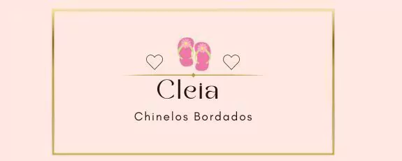 Cléia Chinelos Bordados