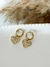 Aros Corazon Shine - comprar online