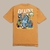 CAMISETA BLUNT - DRUNK FISH MOSTARDA - comprar online