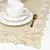 Trilho de Mesa Decorativo Tulipas Argivai - 100% Poliéster - loja online
