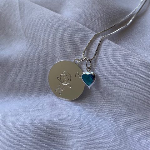 Colar Medalha Menino