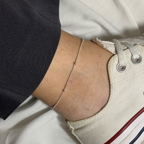 Tornozeleira bolinhas