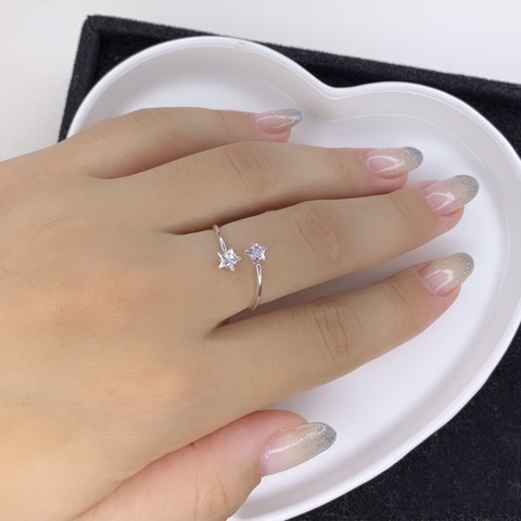 Anel regulável estrelas