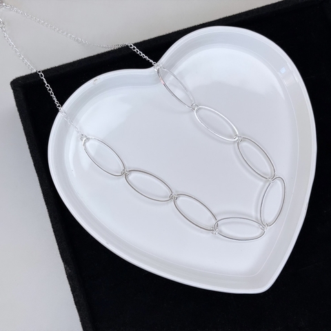 Colar elos ovais grande