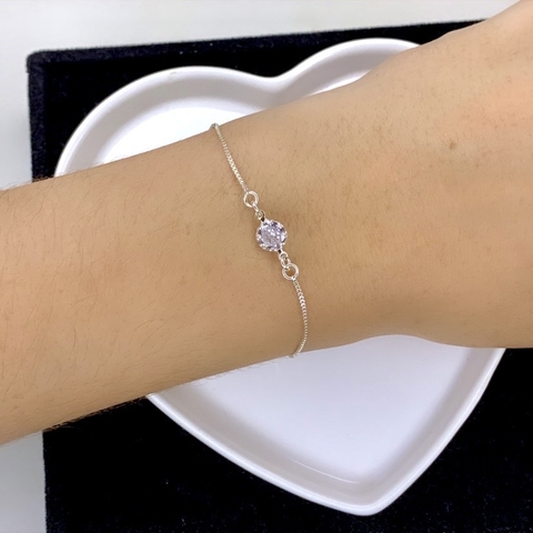 Pulseira com ponto de luz redondo