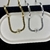 Choker fita larga com pingente cravejado CL10