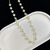 Choker pérolas barrocas ouro 18k