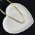 Choker escama ouro 18k