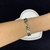 Bracelete organic lux ouro 18k BA03