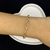 Pulseira elos redondos ouro 18k - comprar online