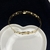 Chocker de aro organic lux ouro 18k CA04