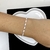 Pulseira pontos de luz quadrados na internet