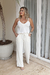 Calça Priscila Off White - comprar online