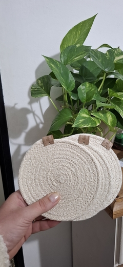 Posavasos de cordon de algodón - comprar online