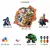 Vinilos LEGO MARVEL con Efecto 3D Pared Rota – Pack 100x60 cm: Talle S en internet