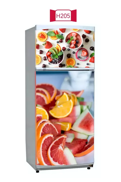 Vinilo para Heladera | FRUTAS TROPICALES - comprar online